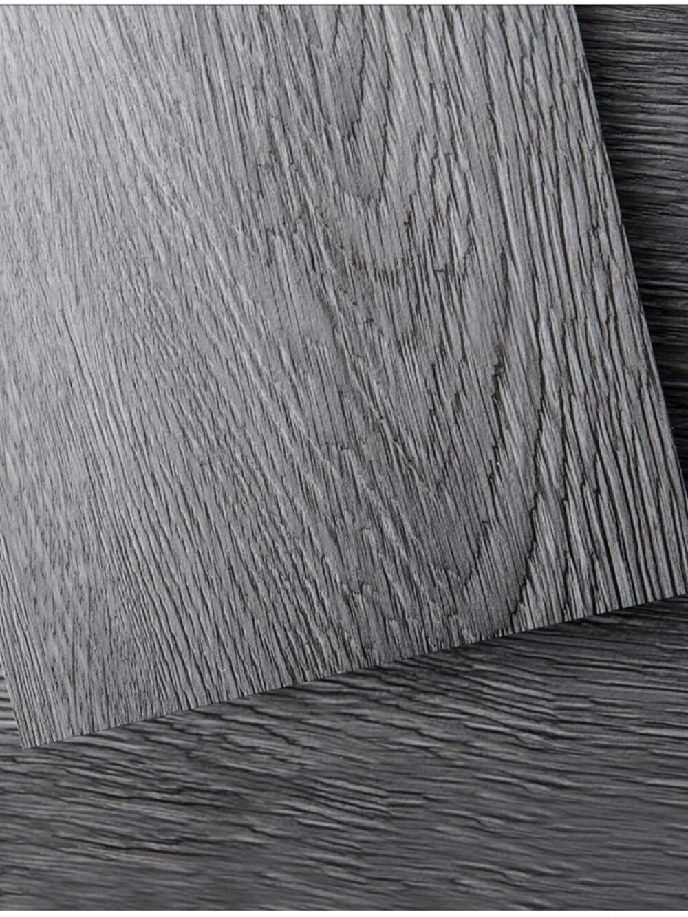 36-Pack Peel and Stick Vinyl Floor Tiles 54 Sq.Ft, Deep Gray